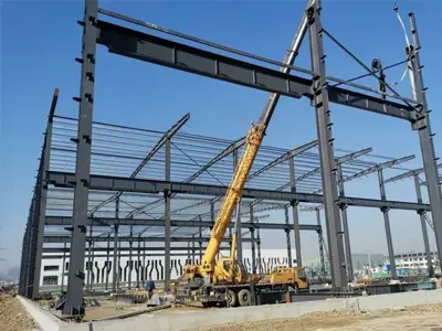 Quá trình xây dựng cấu trúc thép carport