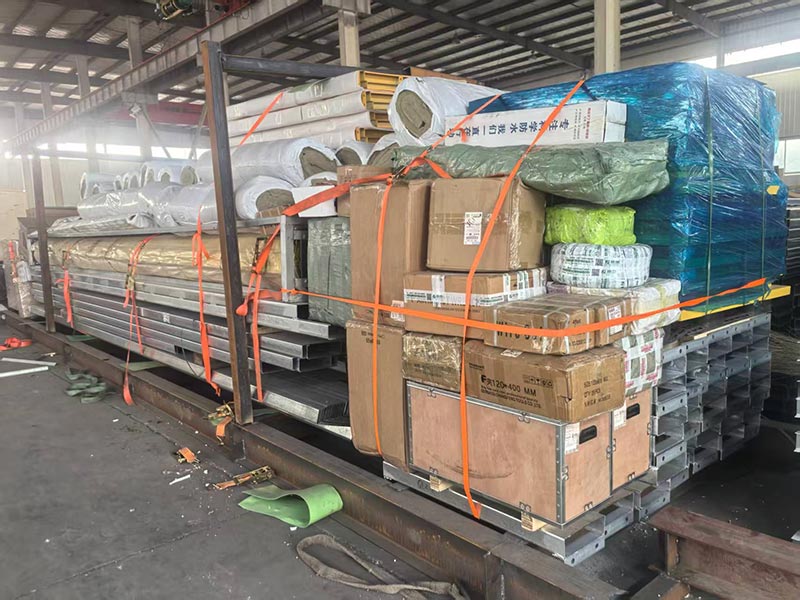 Tin tức về lô hàng kết cấu thép tùy chỉnh của Mayotte