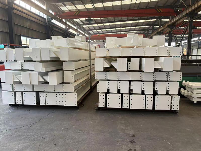 Dự án Bệnh viện kết cấu thép tùy chỉnh của Uruguay xuất xưởng lô linh kiện cốt lõi đầu tiên